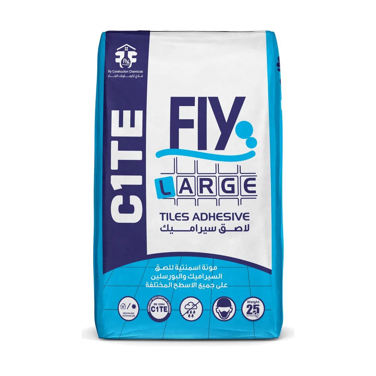 Fly Large C1TE tile adhesive