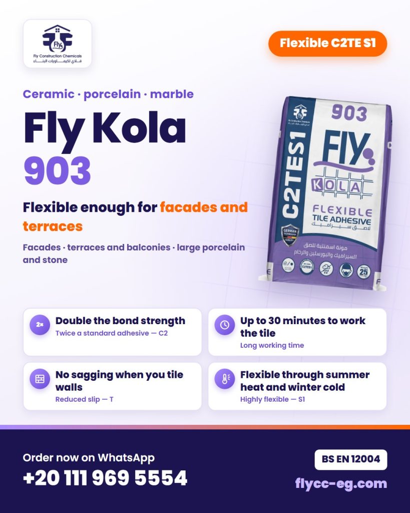 Fly Kola 903 — flexible tile adhesive